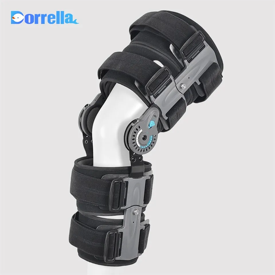 Órtese de joelho ajustável