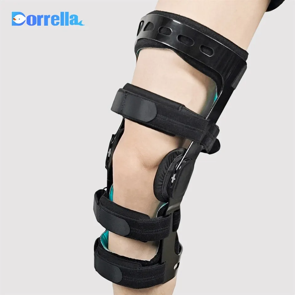 Suporte para joelho com lesão ligamentar