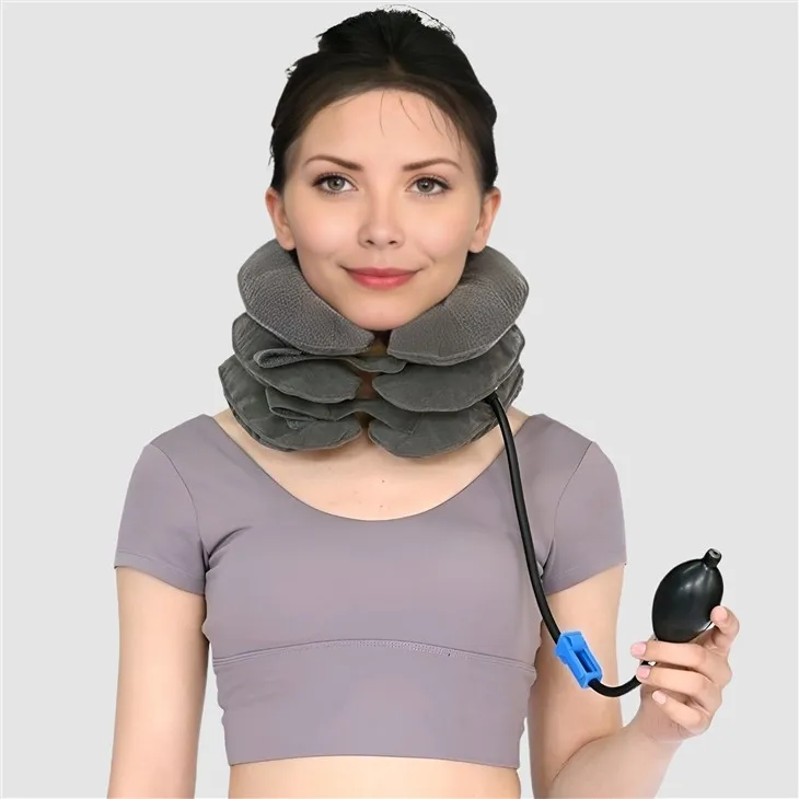 Colar de tração no pescoço